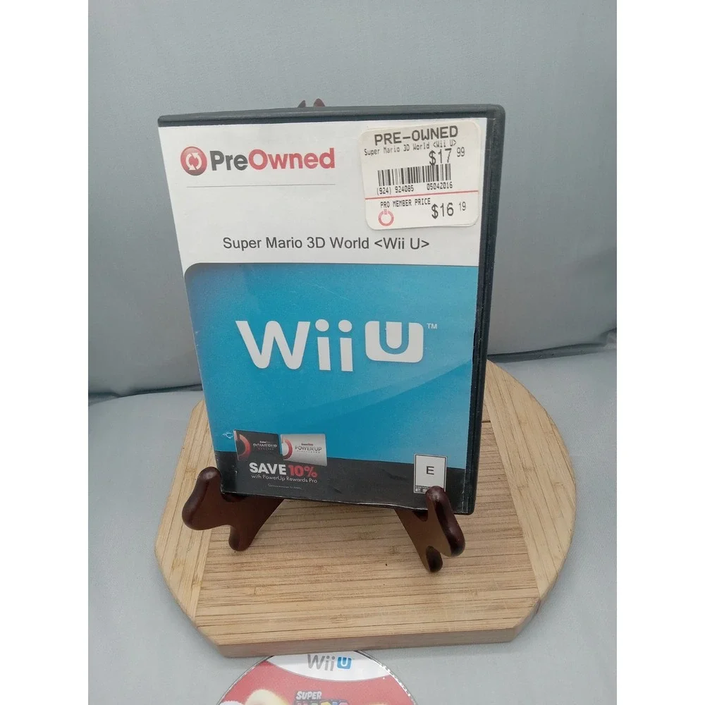 Super Mario 3D World (Nintendo Wii‎ U, 2013) Disc Only
